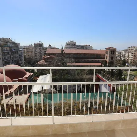 公寓 Saint Dimitris Center Sea View *