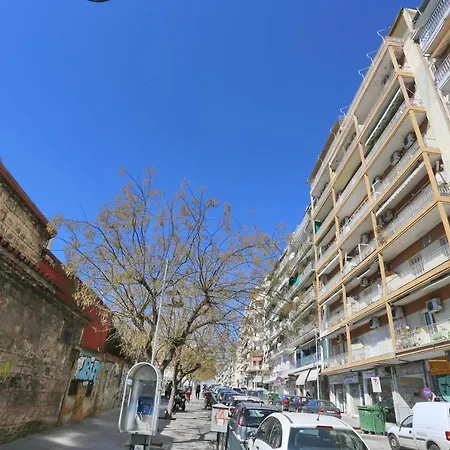 公寓 Saint Dimitris Center Sea View *